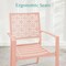 Best Choice Products 3-Piece Stackable Patio Bistro Set, Outdoor Chat Furniture w/ 2 Chairs, Table